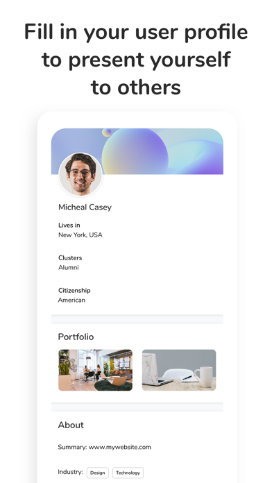 The VETS Community Platform Screenshot