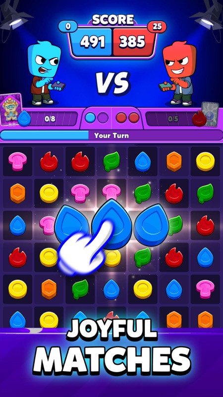 Madness Match: PvP Match 3 screenshot 1