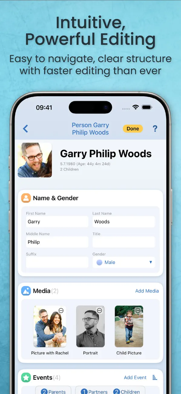 #2. MobileFamilyTree 11 (iOS) 来自: Synium Software GmbH
