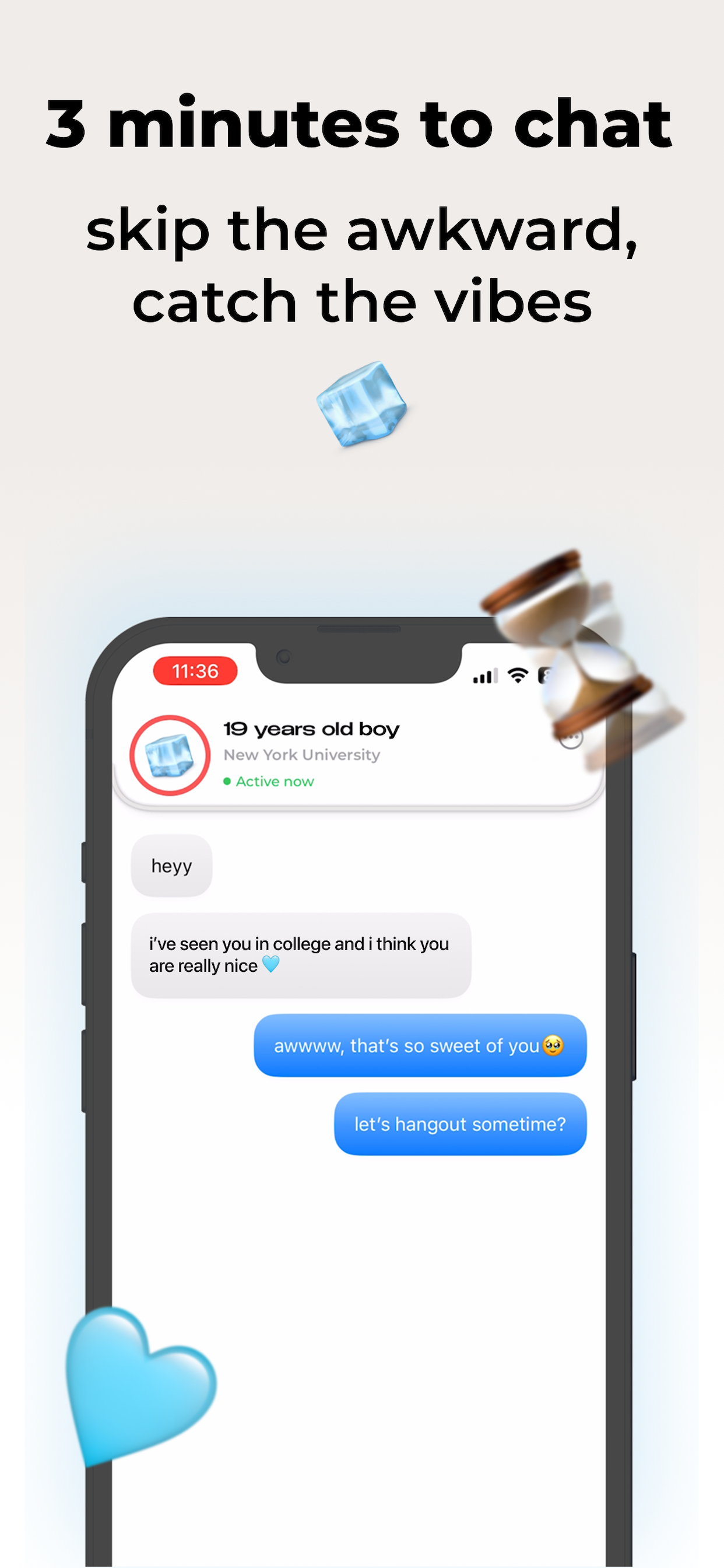 ice - your DMs but better