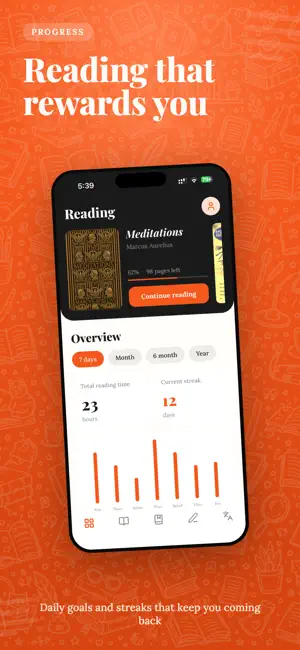 Marcus: Book & Reading Tracker screenshot 3