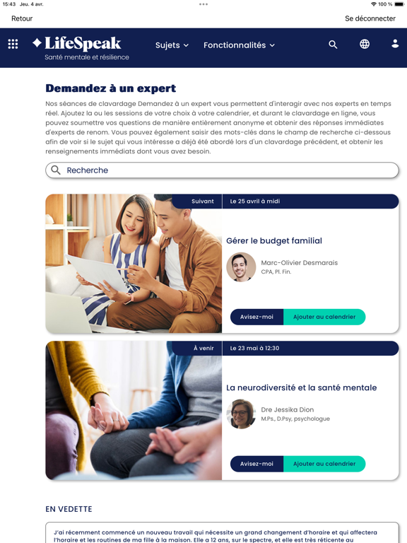 Screenshot #5 pour LifeSpeak