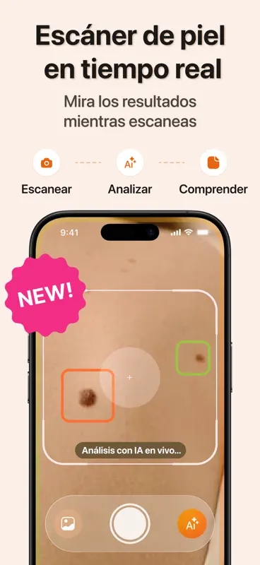 IA Escaner Piel: Salud UV+SPF screenshot 2 of 9