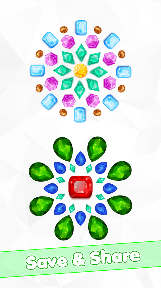 #4. Gems Art Color By Number (macOS) By: Vector Labs Limited