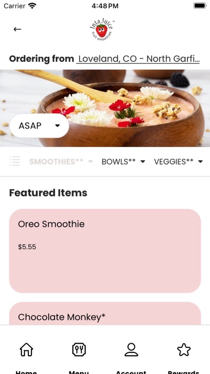 Inta Juice Smoothies