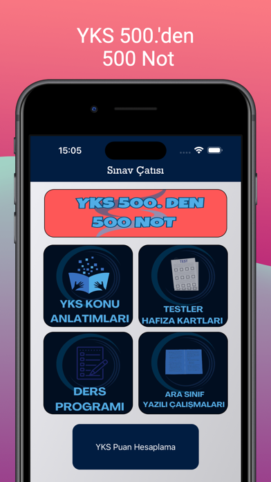 Sınav Çatısı・TYT・AYT・Hazırlık Screenshot
