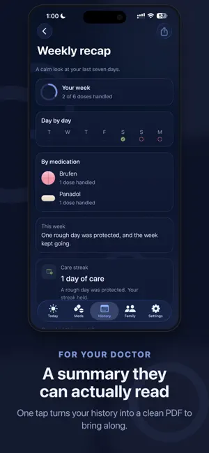 Dosely – Pill & Med Alarms screenshot 3