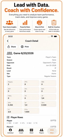 Basketball+ Stats & Scorebook Screenshot 6 of 8