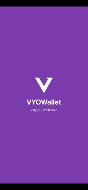 VYOWallet screenshot 1