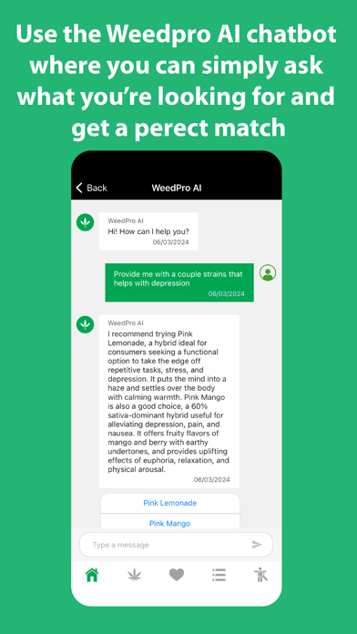 Screenshot #3 pour WeedPro: Cannabis Strain Guide