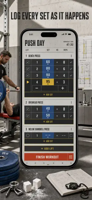 Plate Calculator: Barbell 1RM screenshot 2