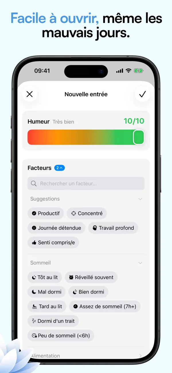 Screenshot #3 pour InnerPulse – GAD-7 & PHQ-9