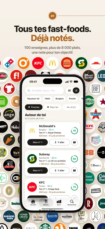 MenuGo - Fast-food healthy screenshot 2 of 6