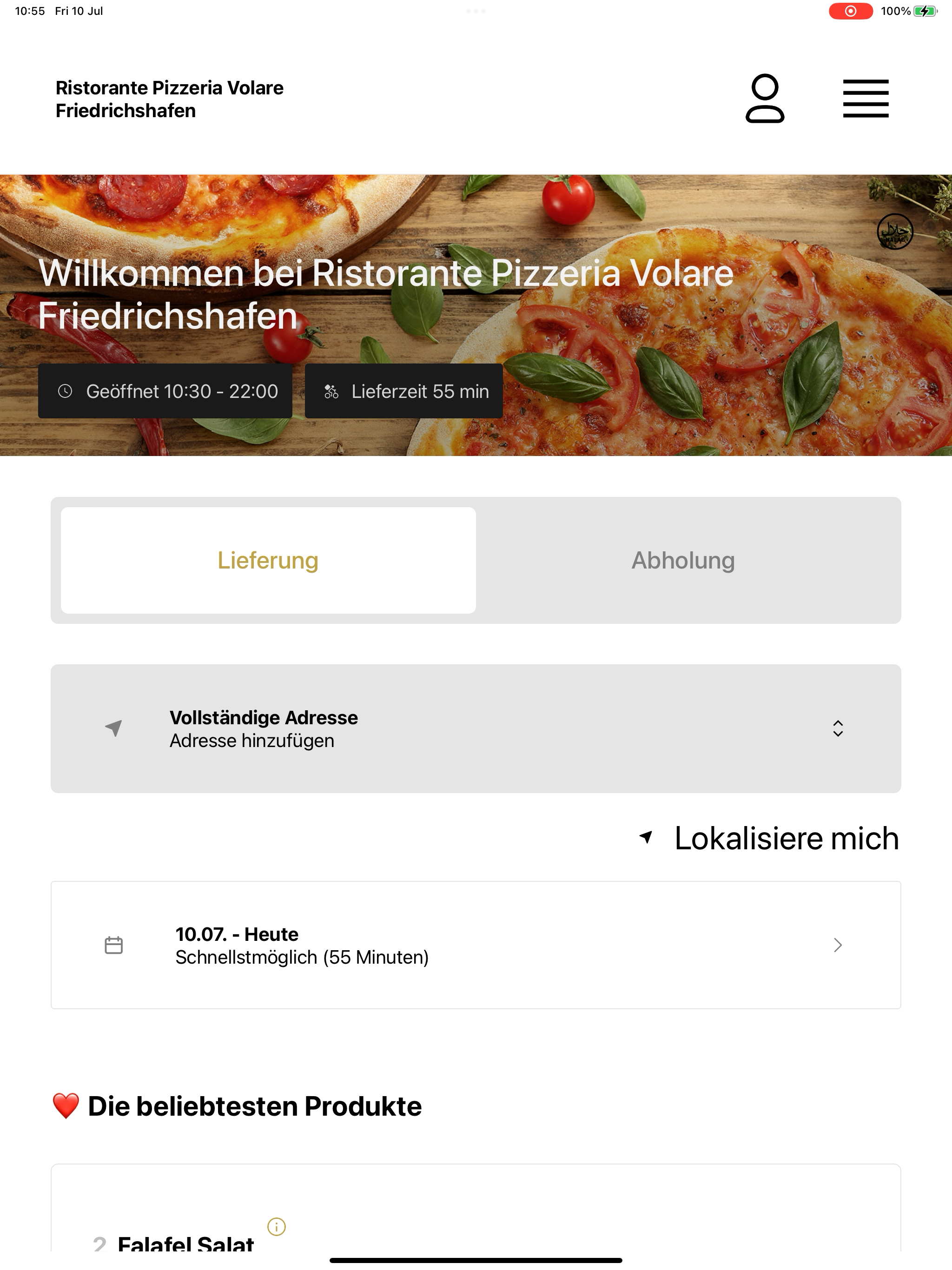 Ristorante Pizzeria Volare Fri screenshot 13