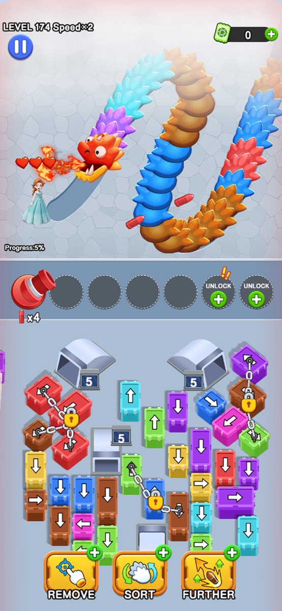 Girl Rescue: Dragon Out! official gameplay screenshot 7