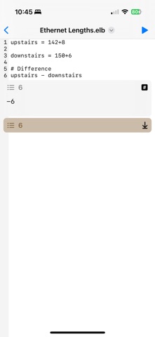 Elaborate Calculator screenshot