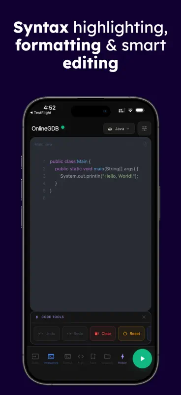 onlinegdb screenshot 6 of 6