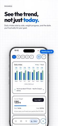 Coupleats: Calorie Tracker Screenshot 7 of 10
