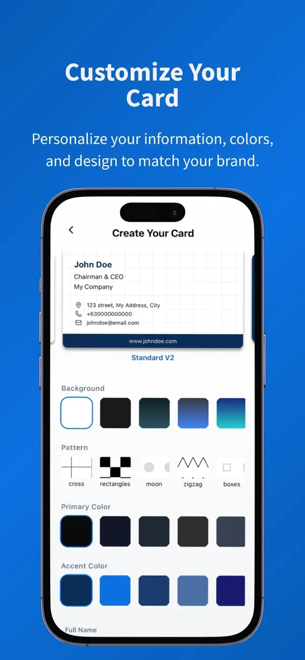 Screenshot #2 pour BCNest:Digital Business Card