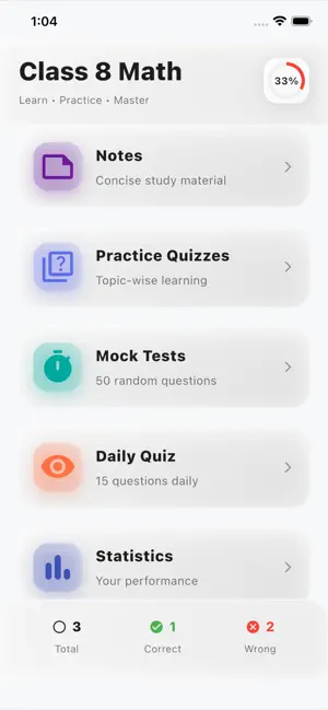 Class 8 Math All in One screenshot 1