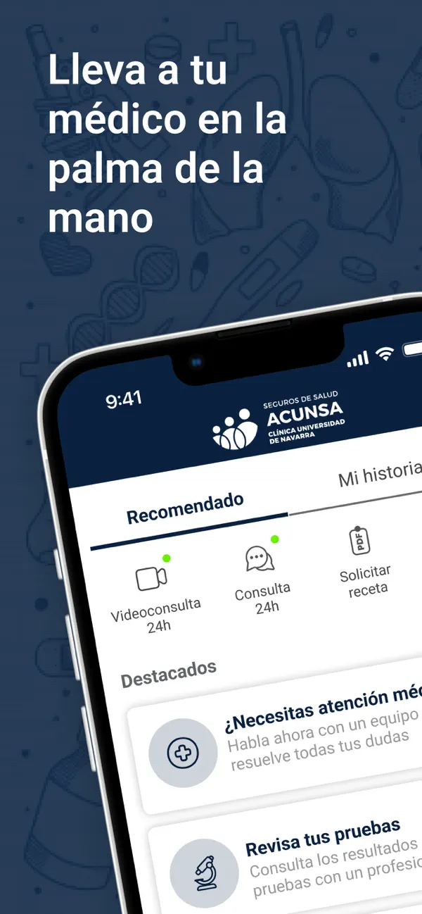 Screenshot #1 pour ACUNSA e-Doctor