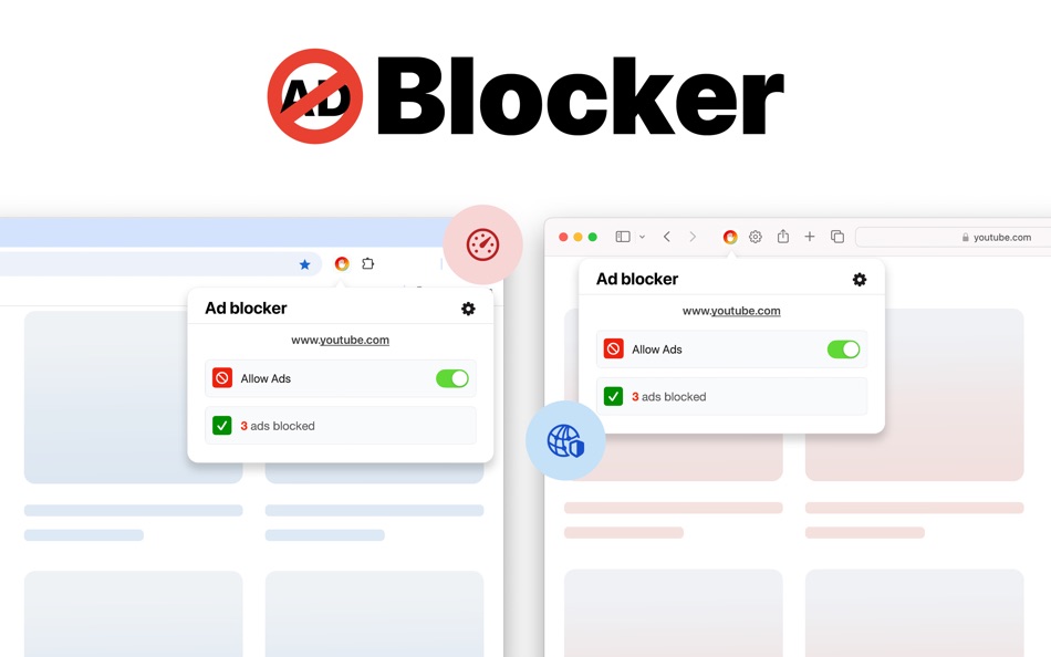 #1. AdBlock ゜ (macOS) 由: AdBlocker LLC