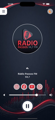 Rádio Passos FM app screenshot