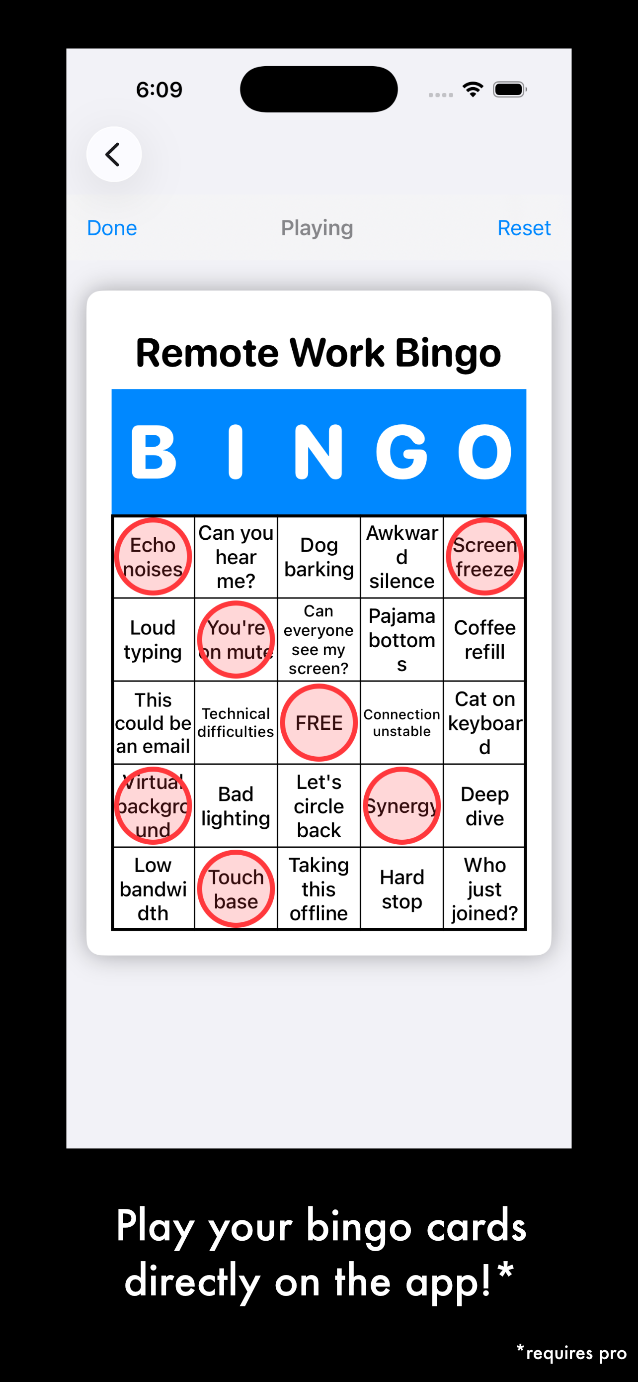 Bingo Card Builder