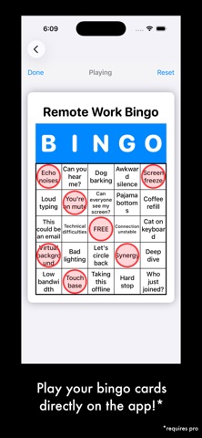 Bingo Card Builder Screenshot 3 of 3