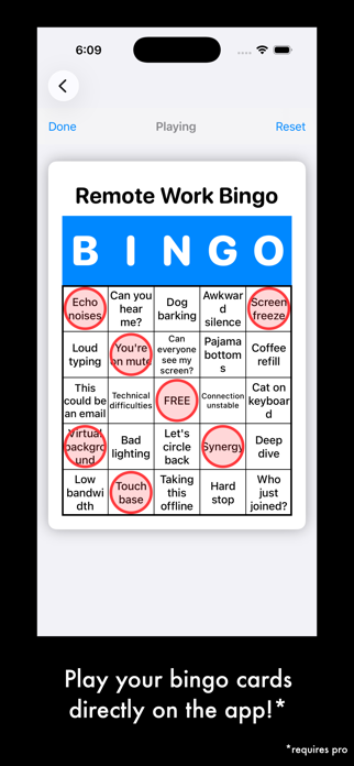 Bingo Card Builder Screenshot 3 of 3
