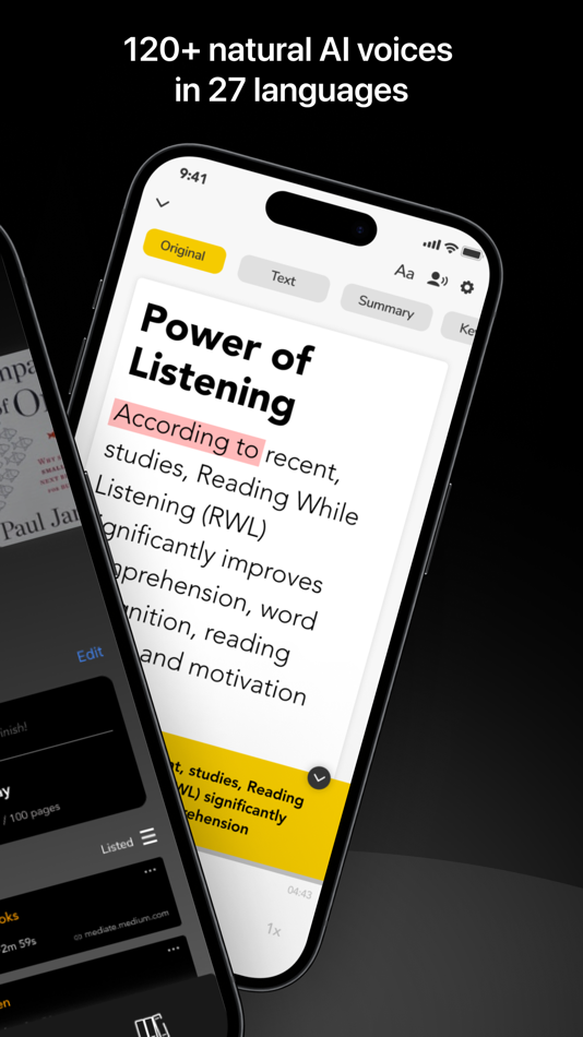 #2. Text to Speech Reader: ReadBit (iOS) By: Virtual Collaboration Research Inc.