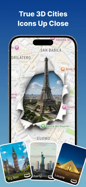 EarthScope: GPS Map Camera iPhone screenshot 2
