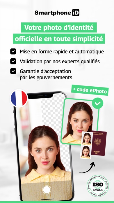 Screenshot #1 pour Smartphone iD - Photo identité