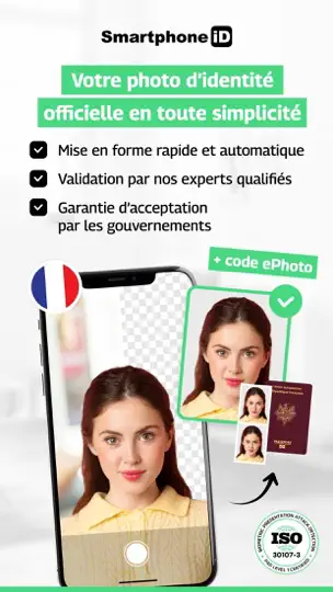 Capture d'écran de Smartphone ID - Photo Identité sur iPhone 1