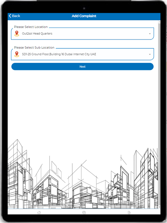 App screenshot