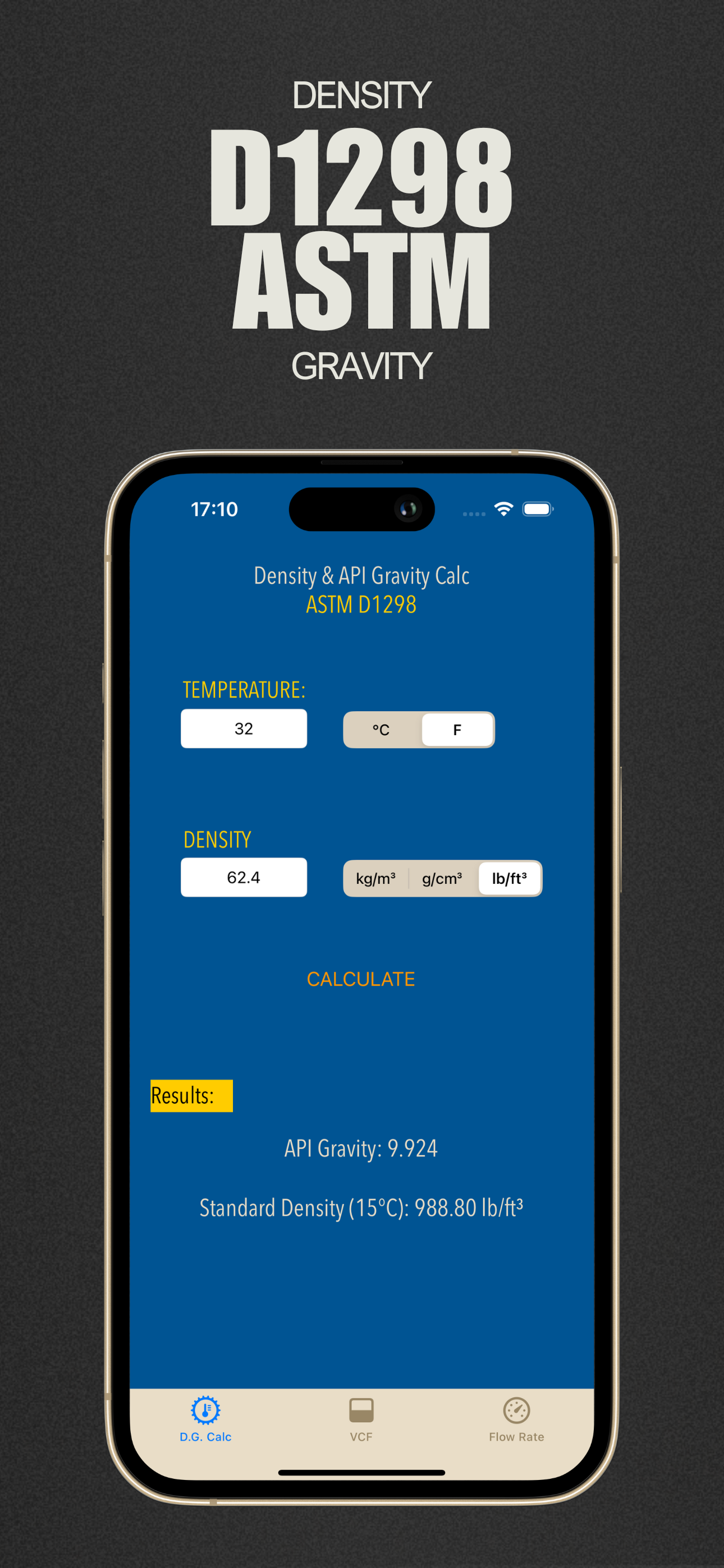 Oilfield: Gravity & Flow Calc screenshot 2