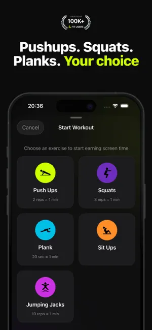 RepScroll: Screen Time Blocker screenshot 4