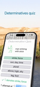 Egyptian Hieroglyphic Quiz screenshot