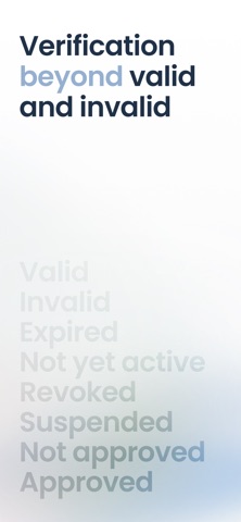 MyCreds Digital Verifier screenshot