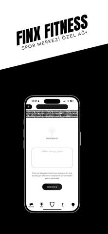 FINX FITNESS iPhone screenshot