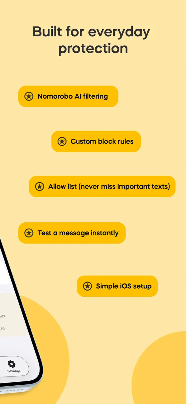 Screenshot #2 pour Spam Text Blocker by Nomorobo