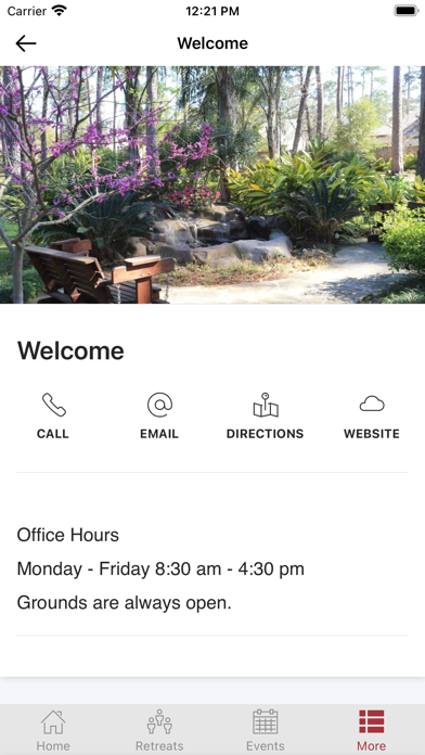 Holy Name Retreat Center Screenshot