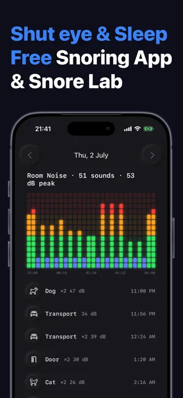 いびき録音・睡眠記録: Snorly screenshot 9 of 9