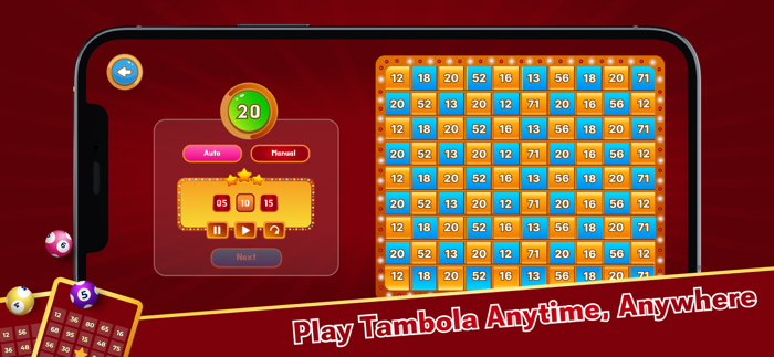 Tambola Housie Game  Bingo 90