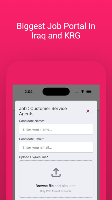FJK-Find Job In Kurdistan Screenshot