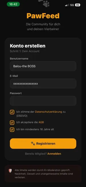 PawFeed screenshot 1