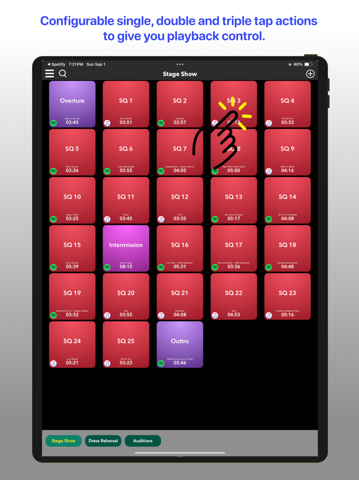 SQ Theatre Sound Cues