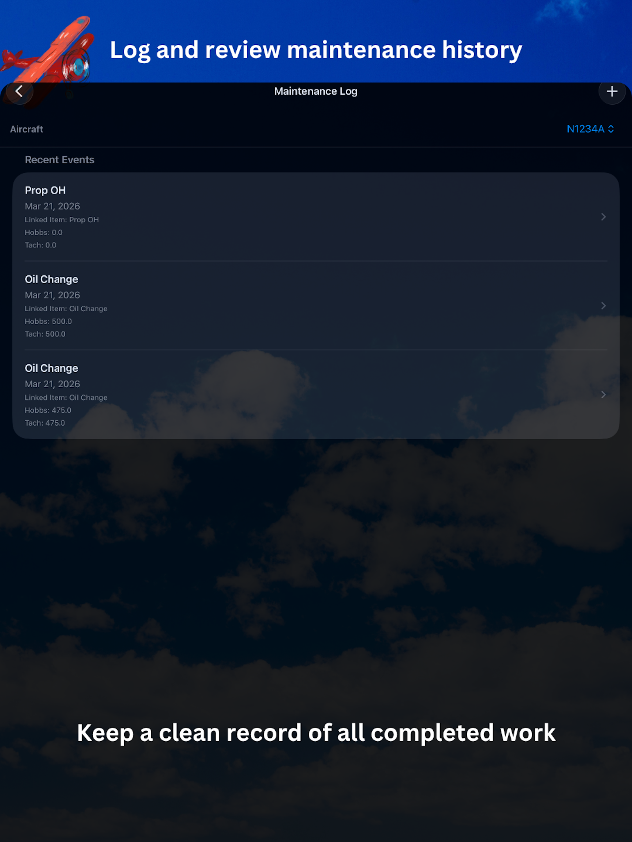 Hangar Mx Log