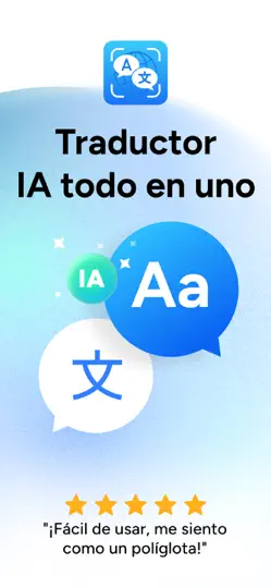 Captura de pantalla de IA Traductor - Translate AI en iPhone 1