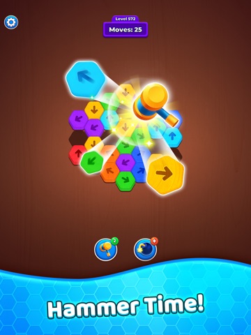 Hexa Block Out iPad screenshot